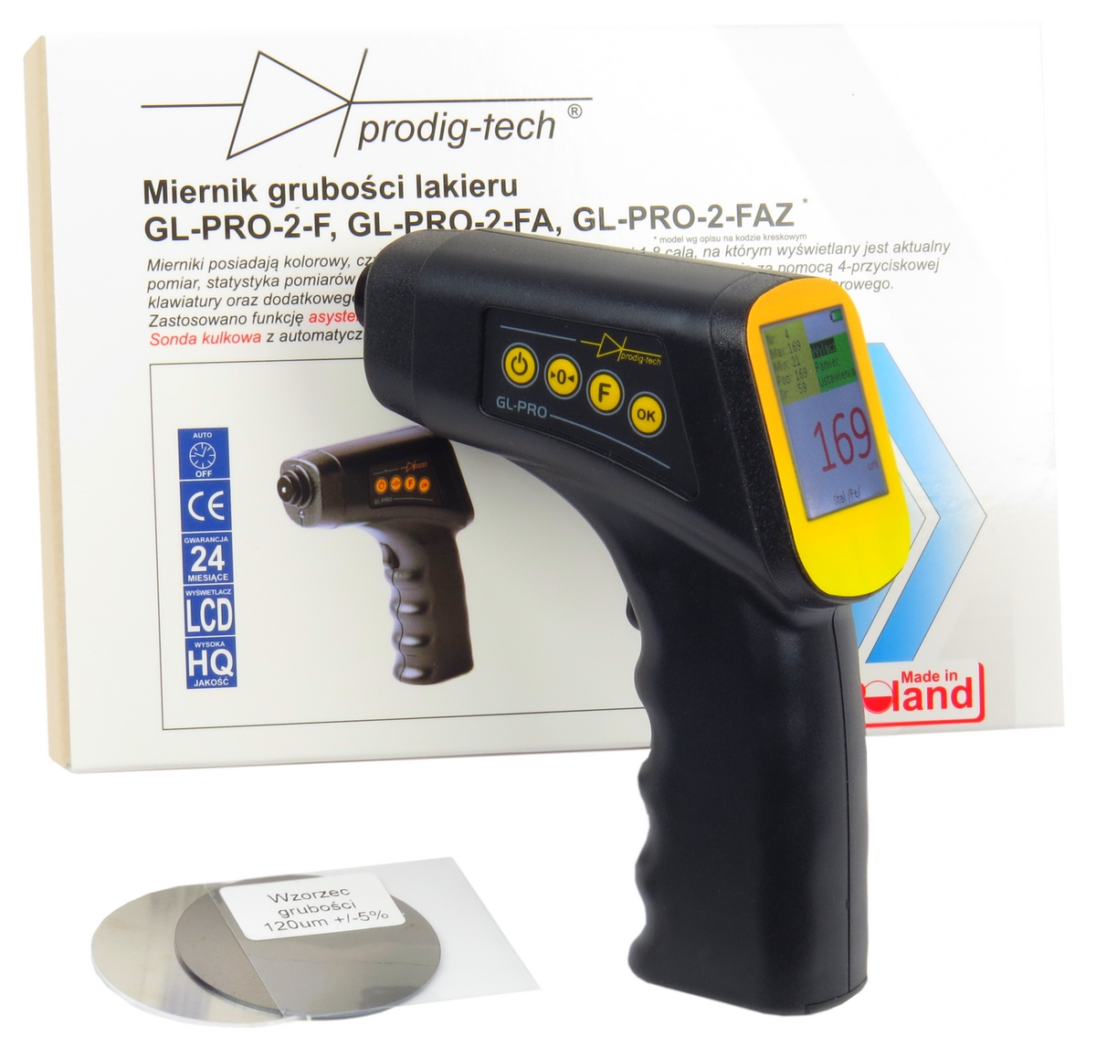 Miernik lakieru seria GL-PRO-2